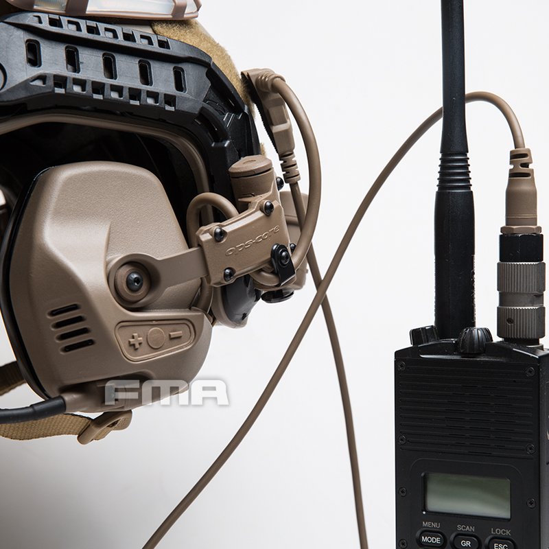 FMA RAC tactical headphones BK/DE/RG/MC/AOR1 TB1317 - Headset - FMA.HK